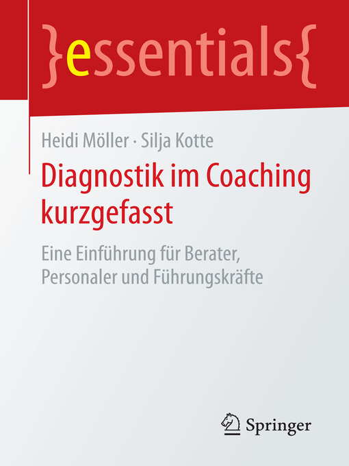 Title details for Diagnostik im Coaching kurzgefasst by Heidi Möller - Available